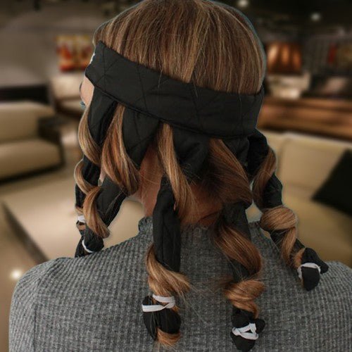 Bandeau Capillaire Curling - Créez des Boucles Naturelles Sans Chaleur