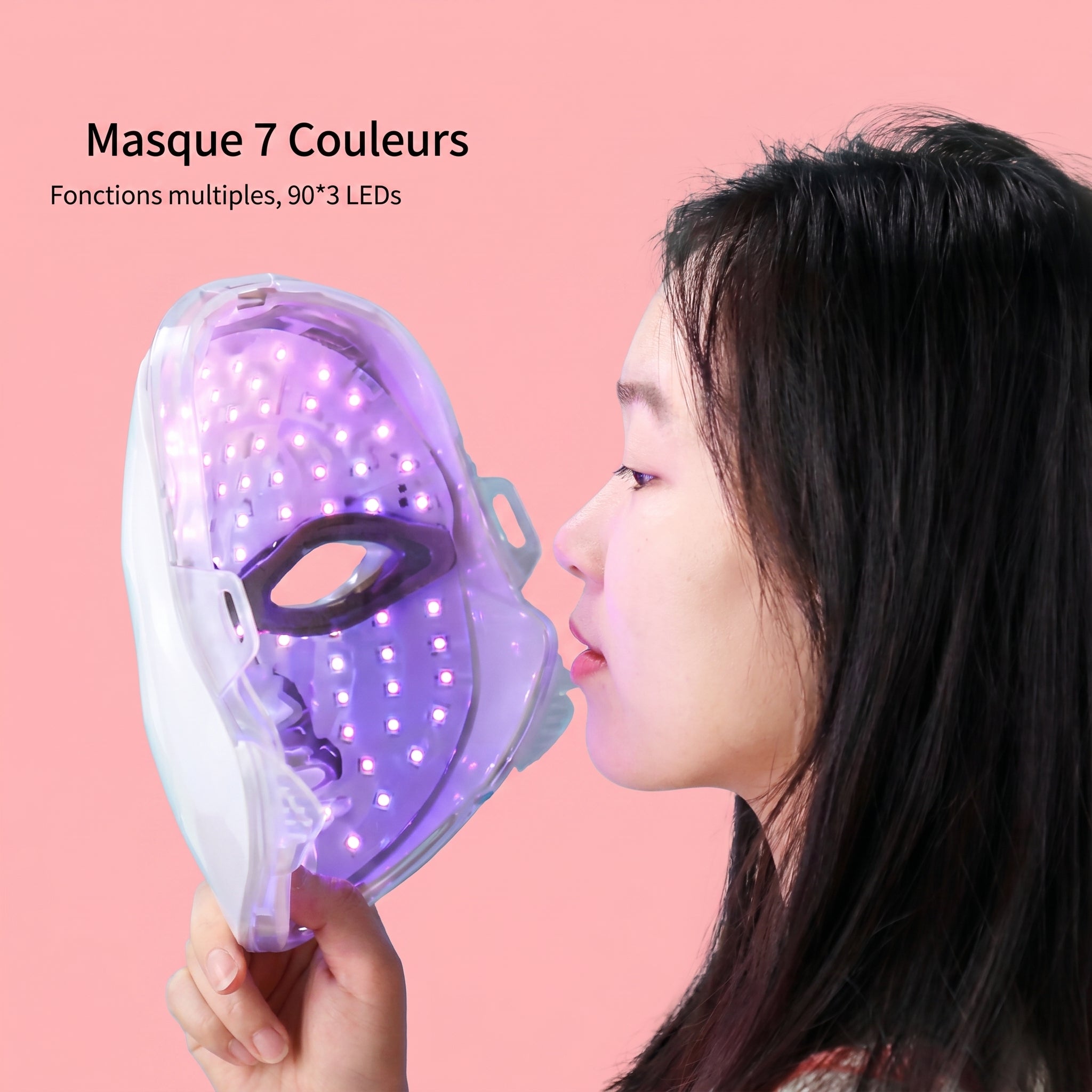 Masque LED Visage – Soin Réparateur et Rajeunissant