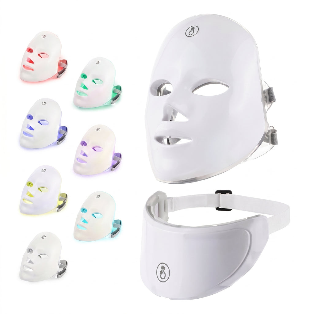 Masque LED Visage – Soin Réparateur et Rajeunissant